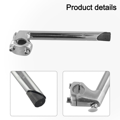 Gooseneck Bicycle Stem Aluminum 22.2 mm 1