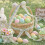 Easter Bunny Egg Ribbon Multicolor 25 Yards 6