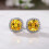 925 Sterling Silver Stud Earrings with Cubic Zirconia 5