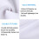 White Half-Length Apron Polyester-Cotton 1 pc 8