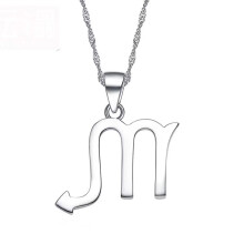 Stainless Steel Scorpio Horoscope Pendant for Men and Women