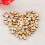 Wood Heart Slices Rustic DIY Craft Confetti 100 pcs 3