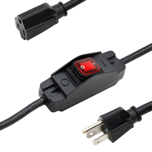 Inline Cord Switch Heavy Duty 16A 250V 2
