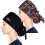 Cotton Women's Work Hat with Buttons Adjustable Ponytail 6