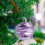 Purple Plastic Christmas Tree Ornaments 12 Pcs 3