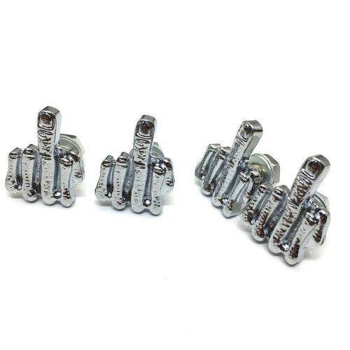 Stainless Steel License Bolts Kit 4 pcs