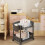 Karymi Pulley Storage Rack with Hooks Wall Mountable 5