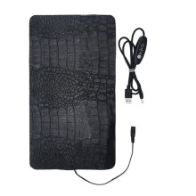 USB Pet Heating Pad 5V Adjustable Temperature Soft Leather