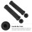 Mountain Bike Grips ABS Black with Lock Ring 1 Set 6