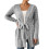 Women's Lightweight Long Sleeve Cardigan Open Front Fall 3