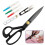 9 inch Professional Fabric Scissors Heavy-Duty 1