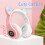 B39 LED Folding Wireless Bluetooth Headphones with Subwoofer 2