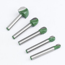 Tungsten Steel Round Nose Router Bit 5 pcs