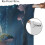 Mushroom Curtains Moon Pattern Rod Pocket Thermal 2 Panels 6