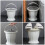 Chamber Pot Urinal Portable Plastic Grey 1 Set 2