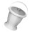 Chamber Pot Urinal Portable Plastic Grey 1 Set 3