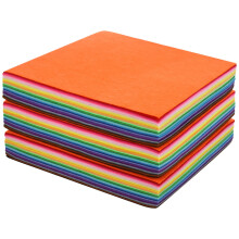 Felt Sheets 11.8x11.8 Inch 40 Colors 120 Pcs