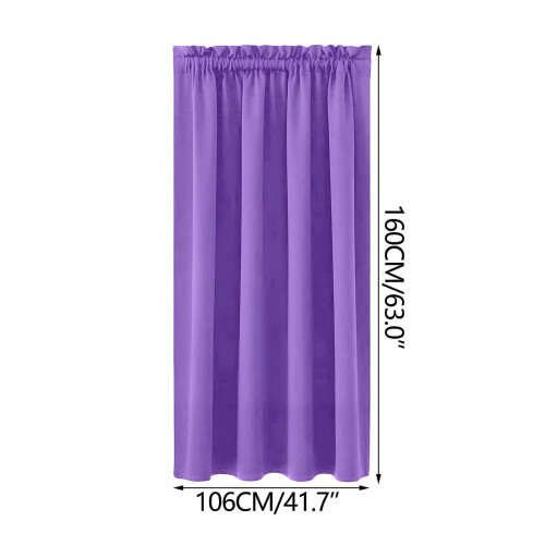 Blackout Curtains Bedroom 41x63 Inch Solid Thermal 2