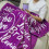 Purple Throw Blanket 40x50in Inspirational Gift 4