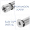 Countersunk Expansion Bolts for Construction Security 5 pcs 8