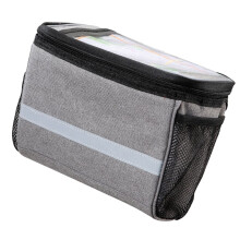 OUNONA Cycling Handlebar Bag Grey