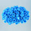 Ink Cups for Tattooing Blue Round 100 pcs 1