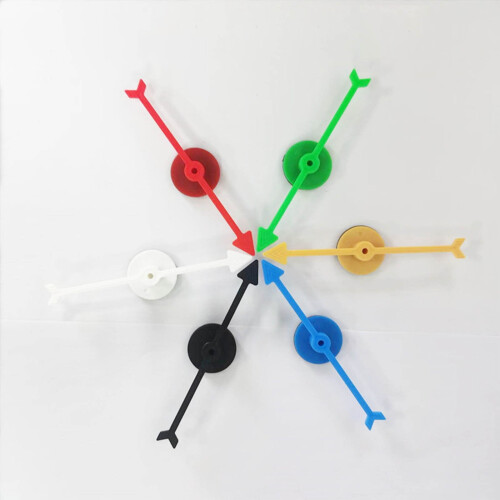 Game Spinner Board Game Plastic 4 Inch Magnetic Suction Cup