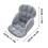 Ergonomic Memory Foam Seat Cushion with Lumbar Support and 4