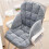Ergonomic Memory Foam Seat Cushion with Lumbar Support and 2