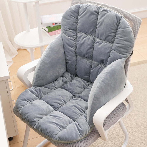 Ergonomic Memory Foam Seat Cushion with Lumbar Support and 1
