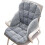 Ergonomic Memory Foam Seat Cushion with Lumbar Support and 3