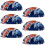 Cup Drawer Pulls Fish Koi Blue Wave Shell Shape 6 pcs 1