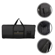 Electronic Keyboard Storage Bag Black 61-88 Keys with