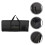Electronic Keyboard Storage Bag Black 61-88 Keys with 1