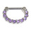Titanium Micro Cubic Zirconia Nose Hoop Ring Unisex 8