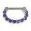 Titanium Micro Cubic Zirconia Nose Hoop Ring Unisex 4