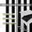 Thermal Curtains Black and White Stripe Rod Pocket 52x84 5