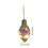 Purple Hydrangea LED Christmas Ornament Glass 1 pc 8