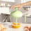 Manual Egg Beater Hand Crank Whisk with Strainer 5