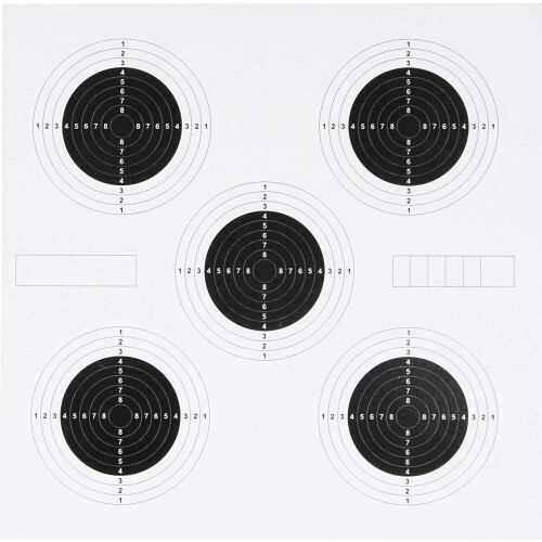 JACK PYKE JACK PYKE 25 Yard Shooting Targets 100 Pieces
