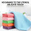Glass Cleaning Cloth Thickened Kitchen Towel 5 Pcs 6