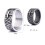 Men's Stainless Steel Cross Ring Silver Size 13 2