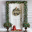 Christmas Wreath Pinecone Gold Decor 12 inch 4