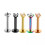 Lip Ring Ear Studs Surgical Steel Monroe Helix Tragus 7
