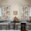 Pumpkin Pattern Kitchen Curtains Rustic 2 Pack 27.5x39 Inch 2