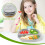 Stainless Steel Kids Plates Stackable Divided with Lid 4PCS 5