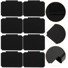 Black Basket Label Clips 12 Pcs