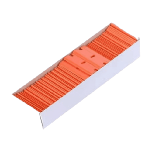 Plastic Blade Scraper Set with 100 Blades