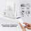 Wireless Remote Control Smart Plug White 2-Outlet 16A 7