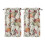 Pumpkin Pattern Kitchen Curtains Rustic 2 Pack 27.5x39 Inch 1